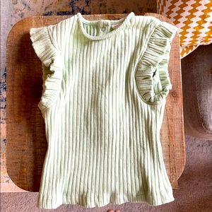 ✨Like New✨ Kate Quinn Organic Ruffle Top